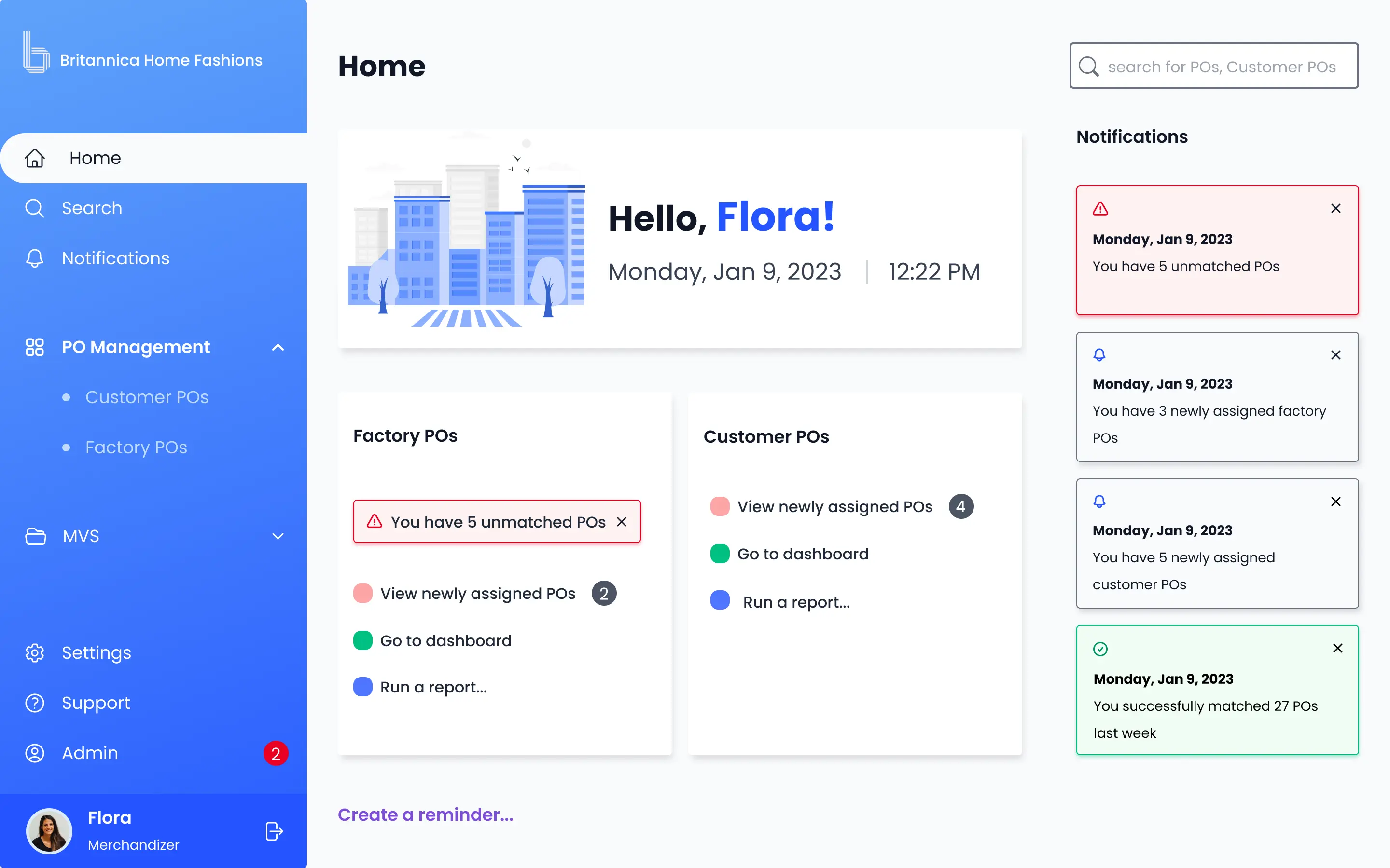 Personalized Dashboards